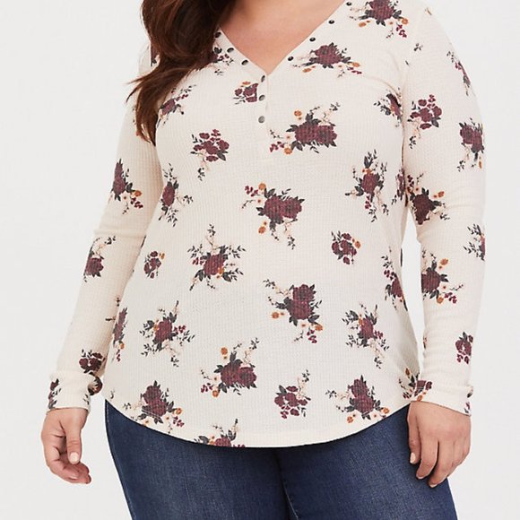 torrid Tops - Torrid Henley